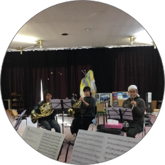 練習風景の画像