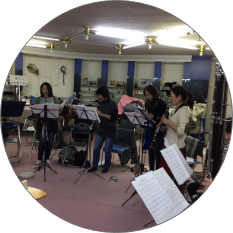 練習風景の画像