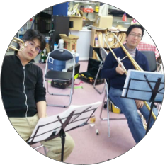 練習風景の画像